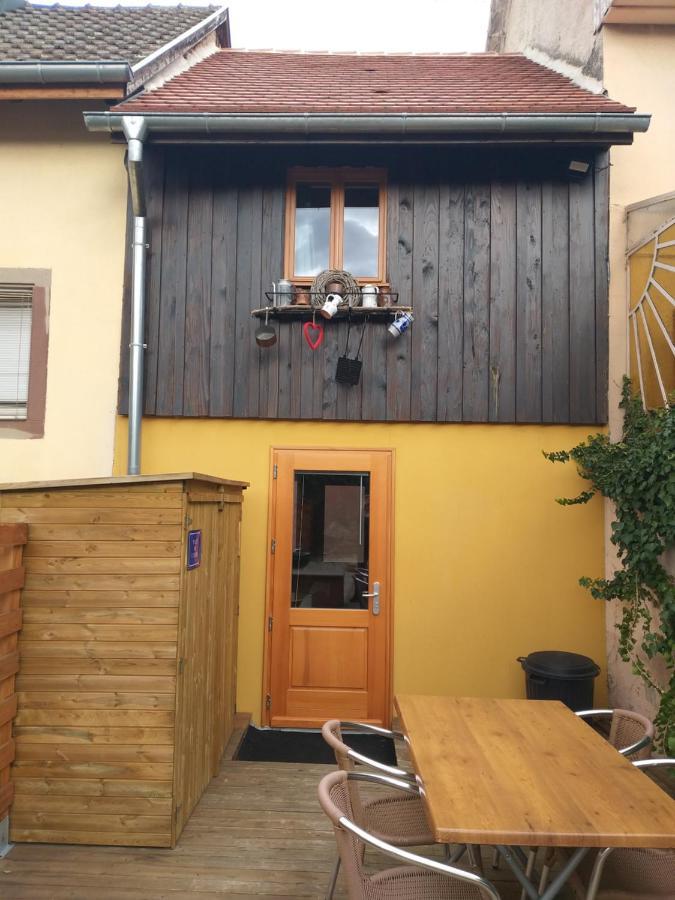 Gite Le Petit Muscat A Eguisheim Exteriör bild